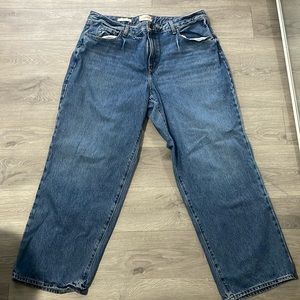 90 baggy Jean, size 17/R, blue Jean